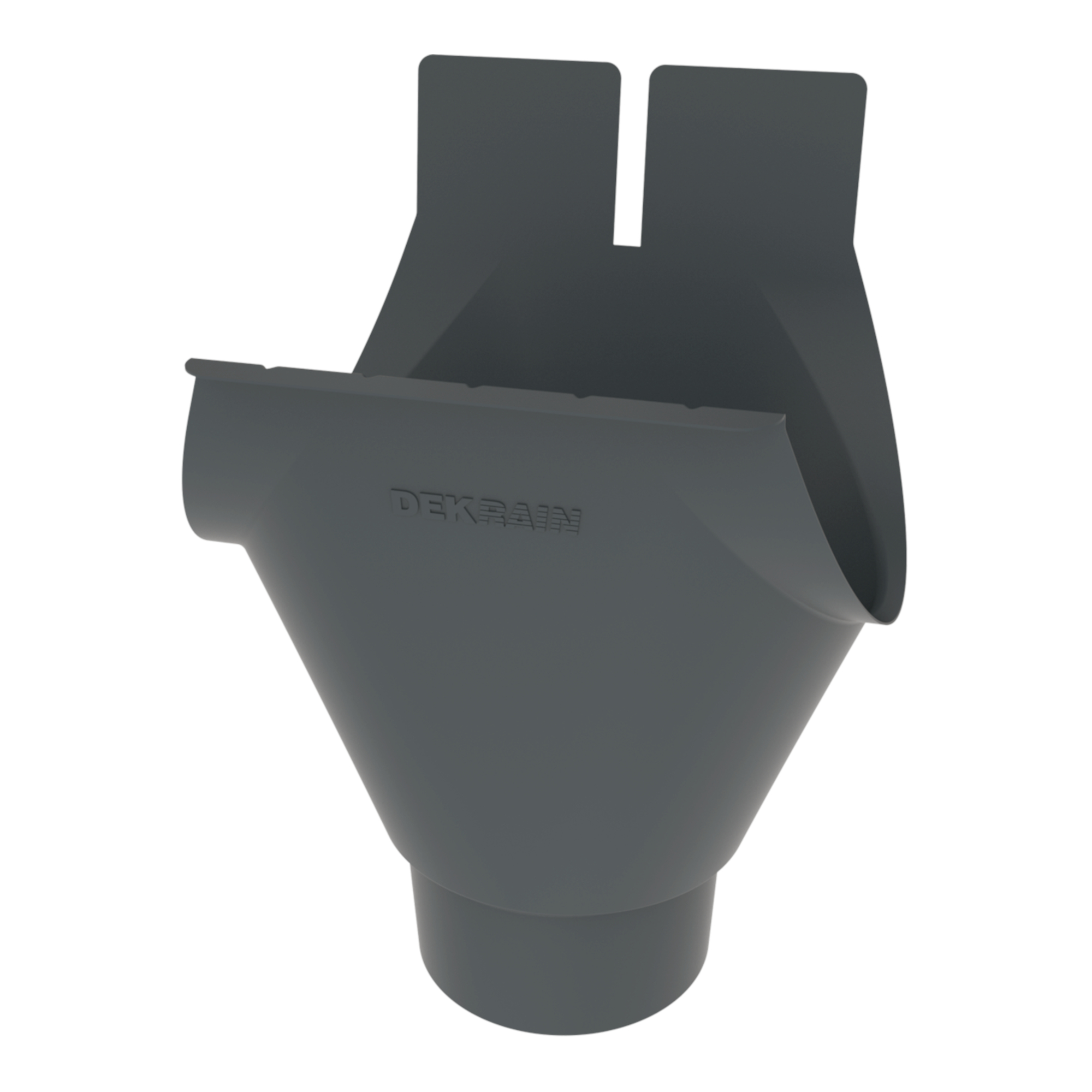 Kotlík oválný DEKRAIN ROBUST 250/80 RAL 7016 antracitově šedá