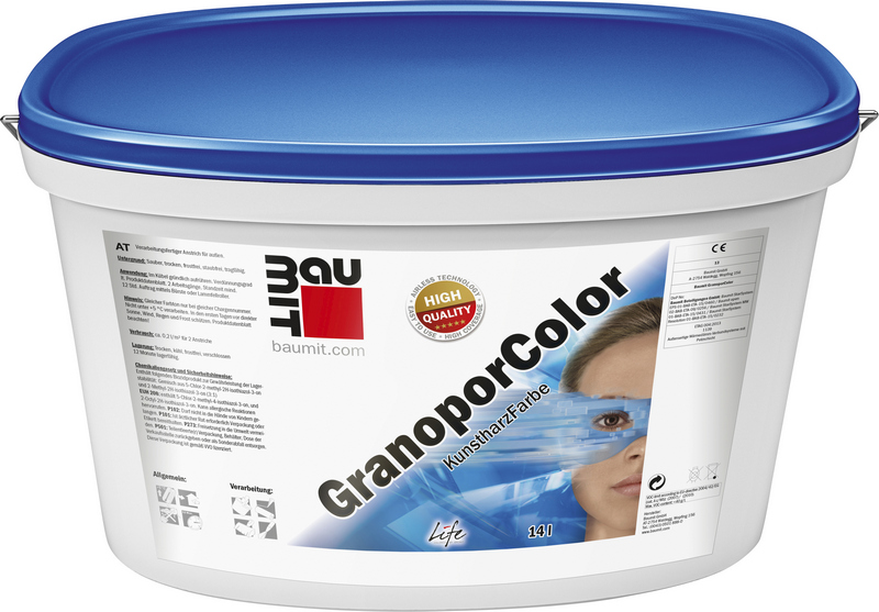 Barva fasádní Baumit GranoporColor probarvená 14 l