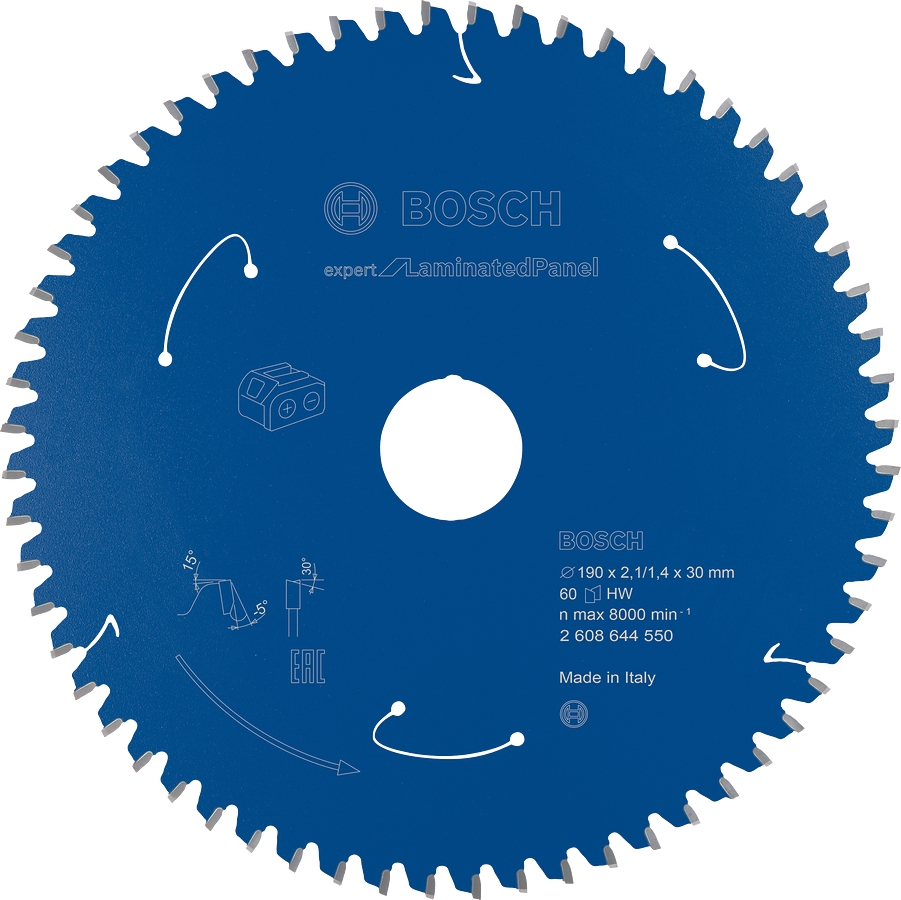 Kotouč Bosch Expert for Laminated Panel 190×30×1,4 mm 60 z.