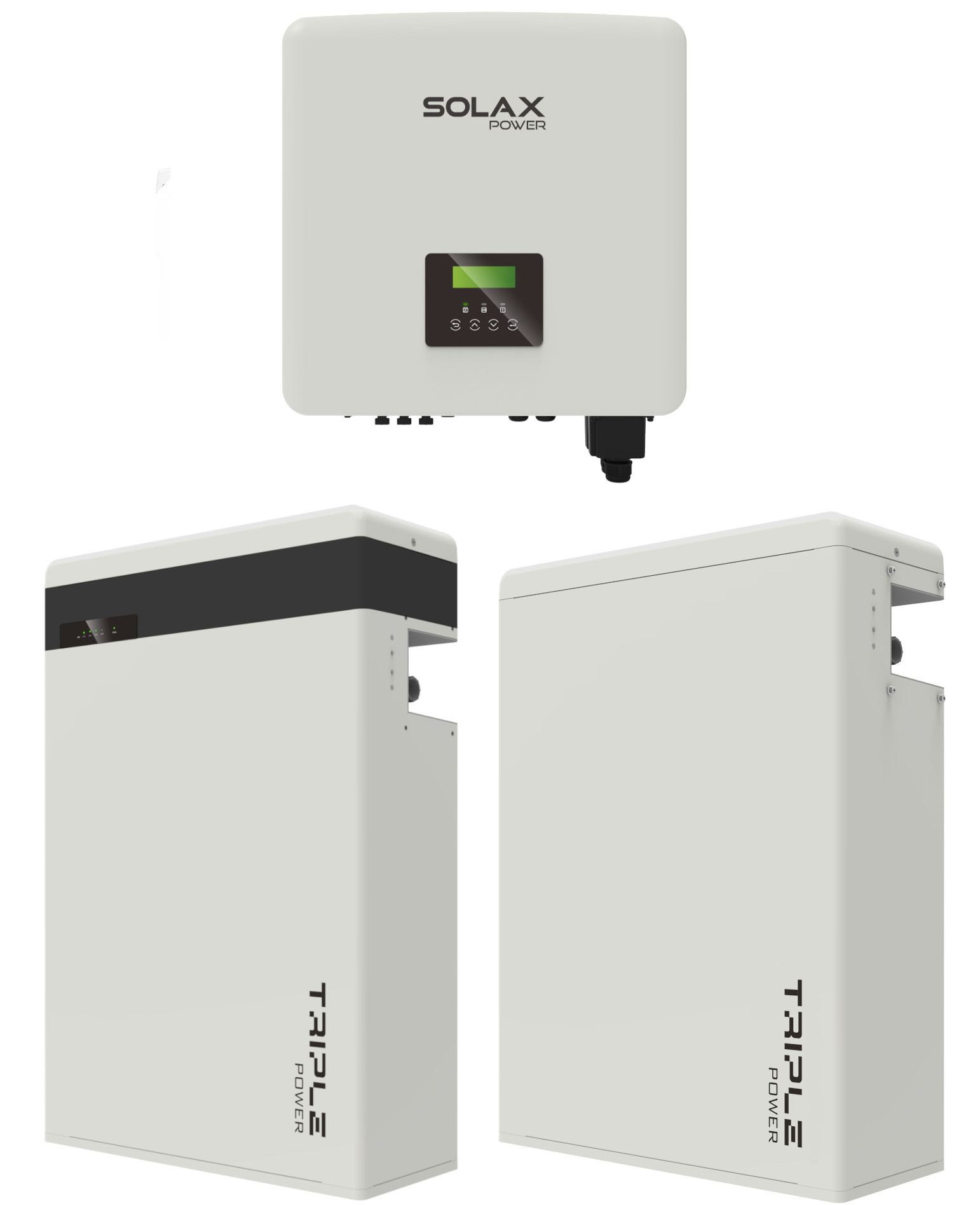 Levně Set hybridního střídače Solax 10 kW a baterie Triple Power