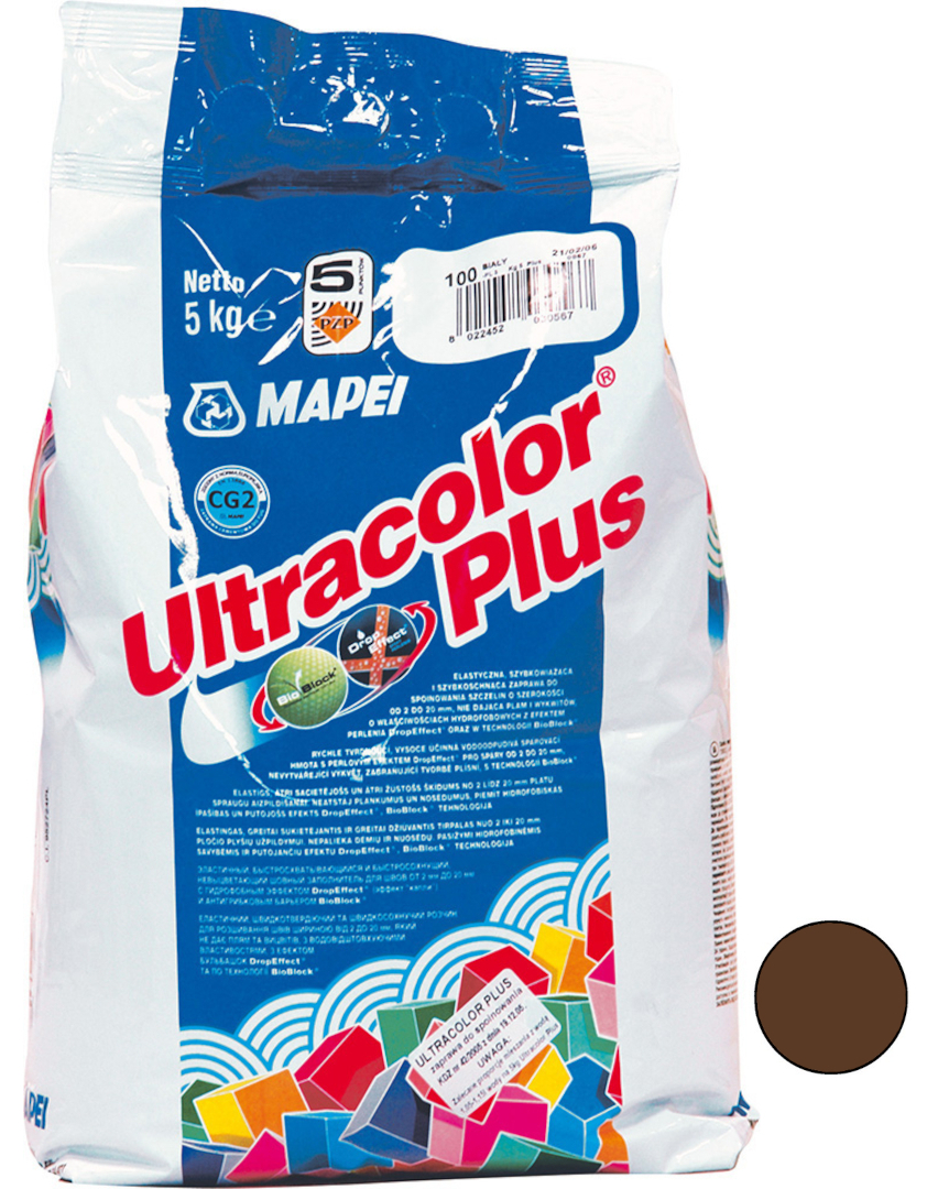 Hmota spárovací Mapei Ultracolor Plus 142 hnědá 2 kg