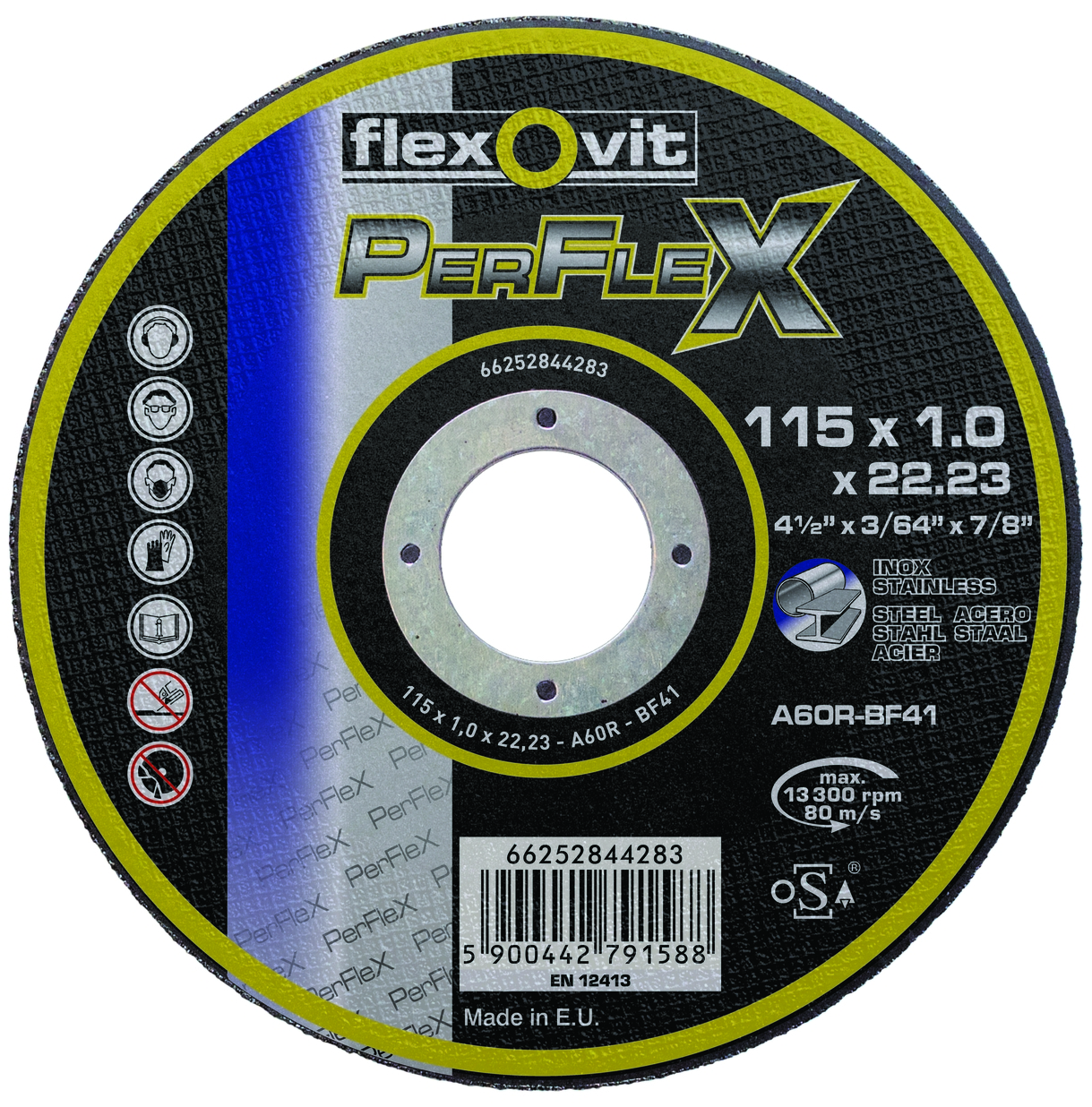 Kotouč řezný Flexovit PerFlex A60R-BF41 115×22,23 mm