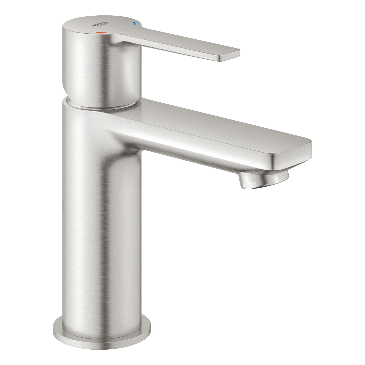 Baterie umyvadlová stojánková Grohe Lineare velikost XS SuperSteel 23791DC1