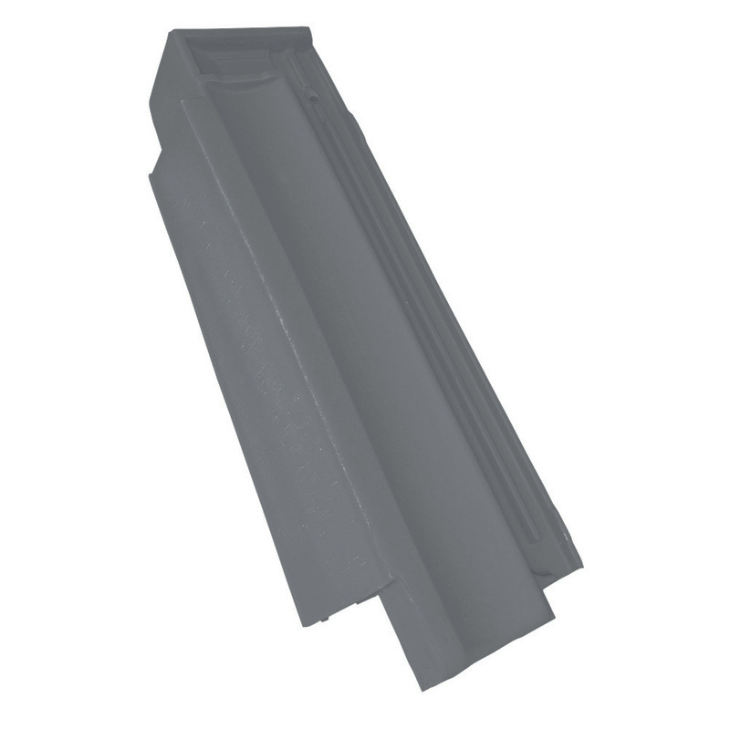 Taška okrajová levá Tondach Contiton 12 engoba šedá