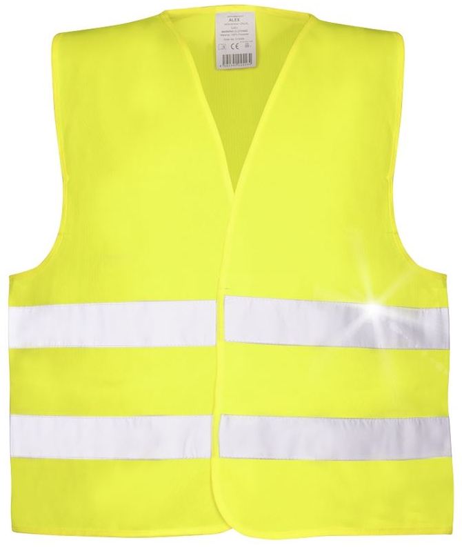 Vesta reflexní Ardon Alex žlutá XL