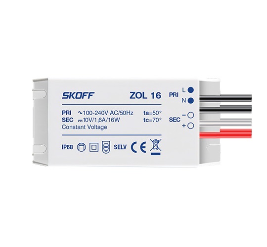 Transformátor pro LED osvětlení 16W, Skoff