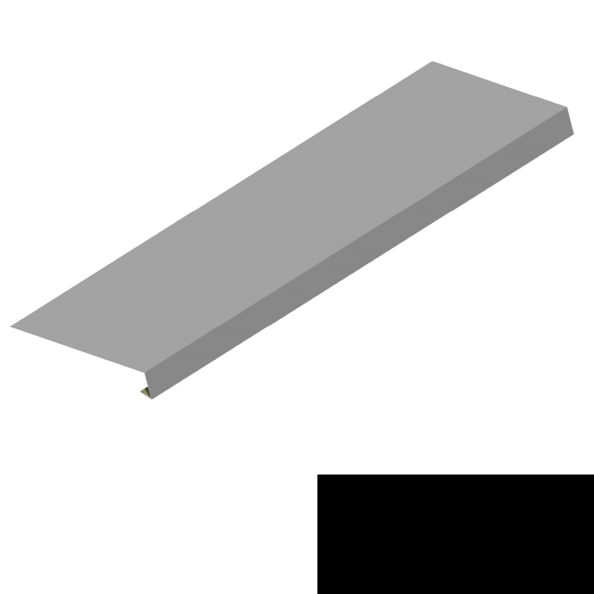 Okapnice DHV RS138S-135 SP 25 RAL 9005 černá