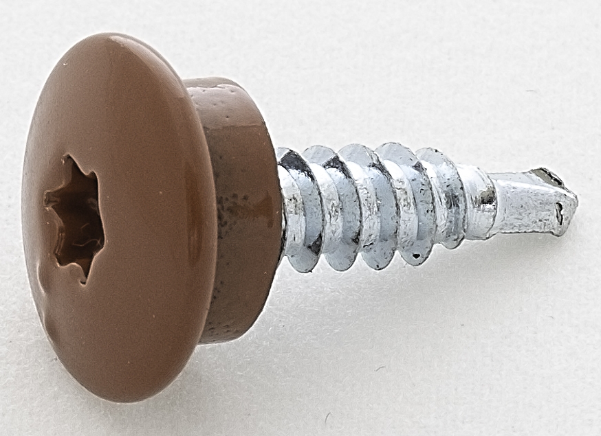 Šroub samovrt. GUNNEX UFO 1415 T25 4,8×20 mm RAL 8004 250 ks