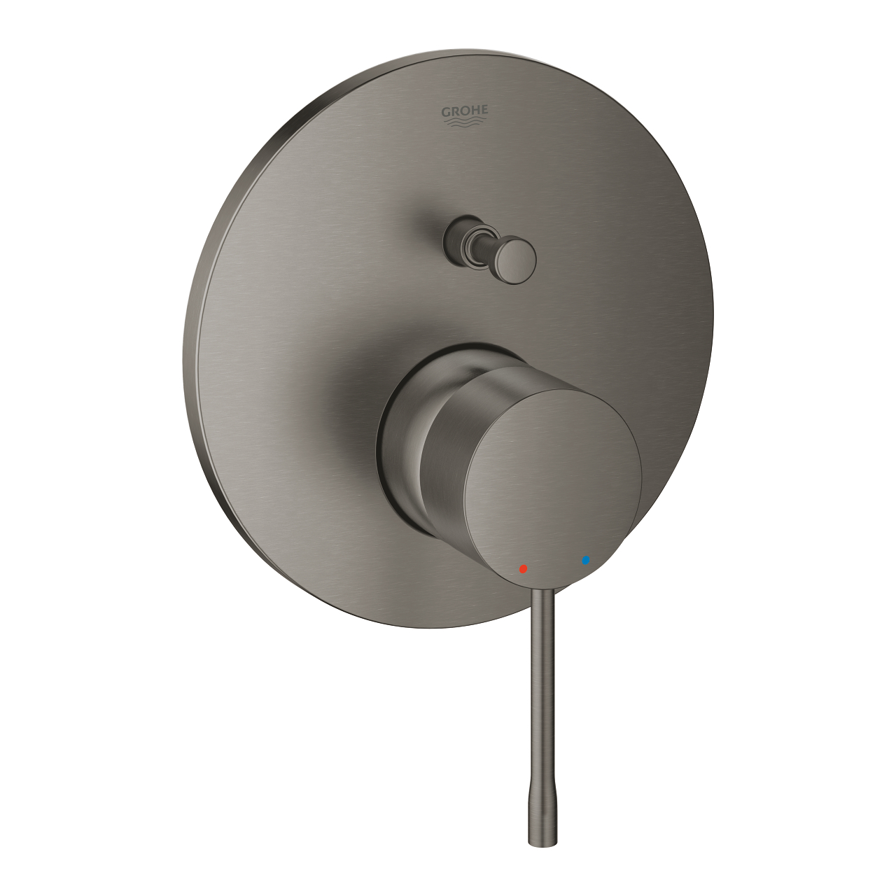 Díl nadomítkový Grohe Essence kartáčovaný Hard Graphite s přepínačem 24167AL1