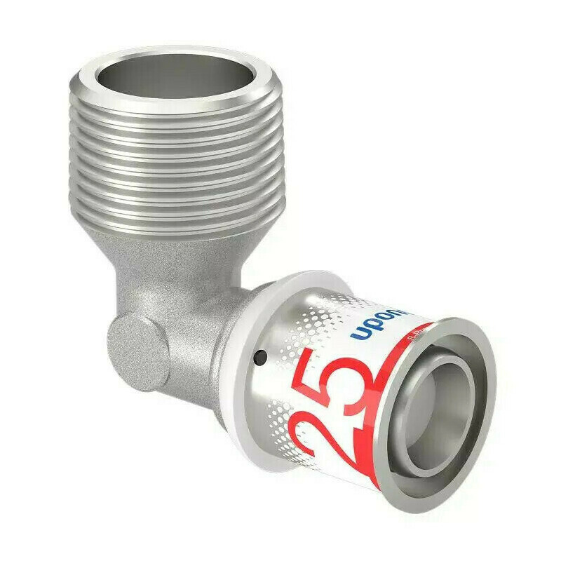 Koleno 90° lisovací Uponor S-Press PLUS 25-R1"MT vnější závit