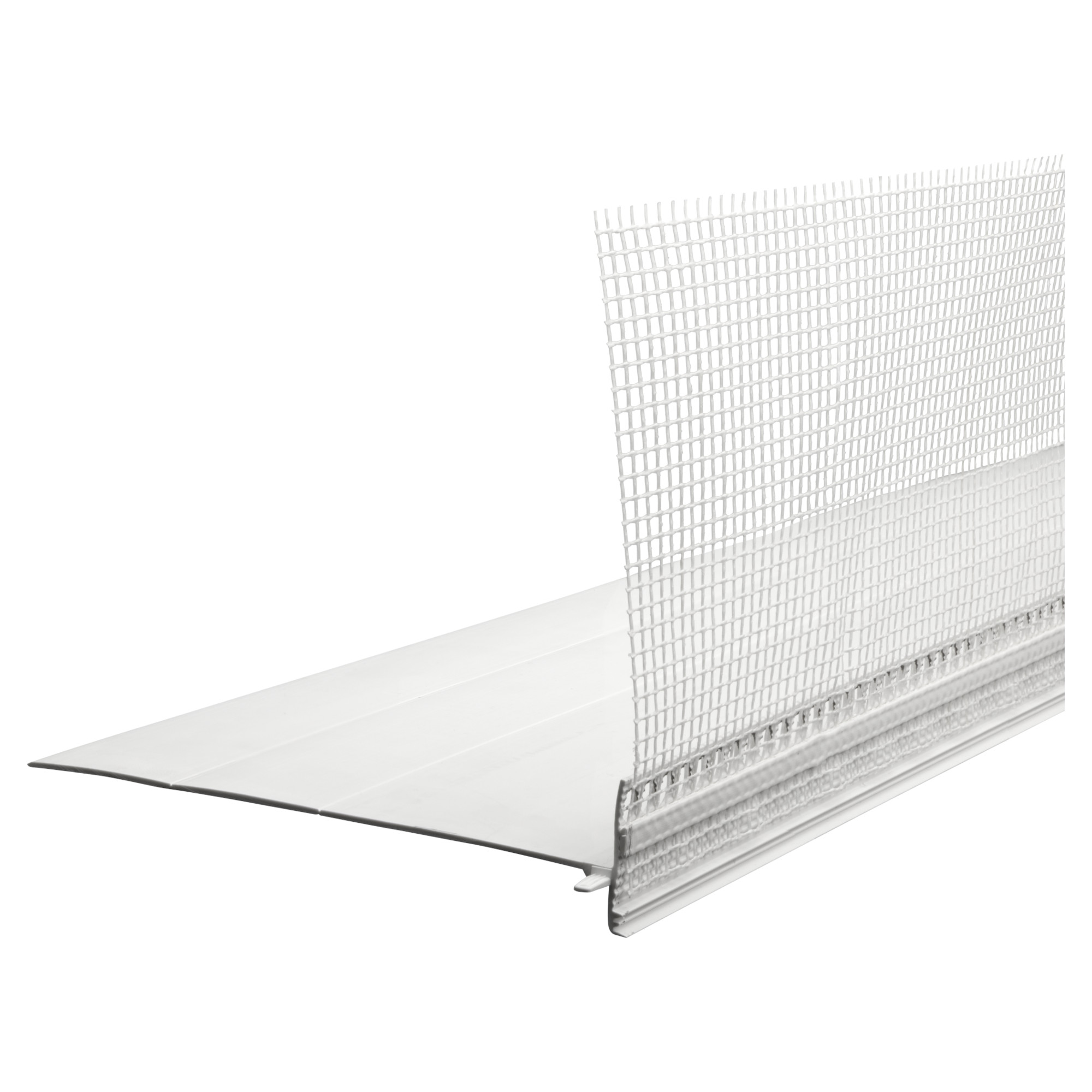 Profil přechodový s okapničkou a tkaninou Retek PVC 120 mm 2 m