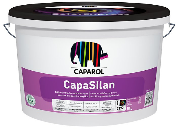 Malba silikonová Caparol CapaSilan 10 l bílá