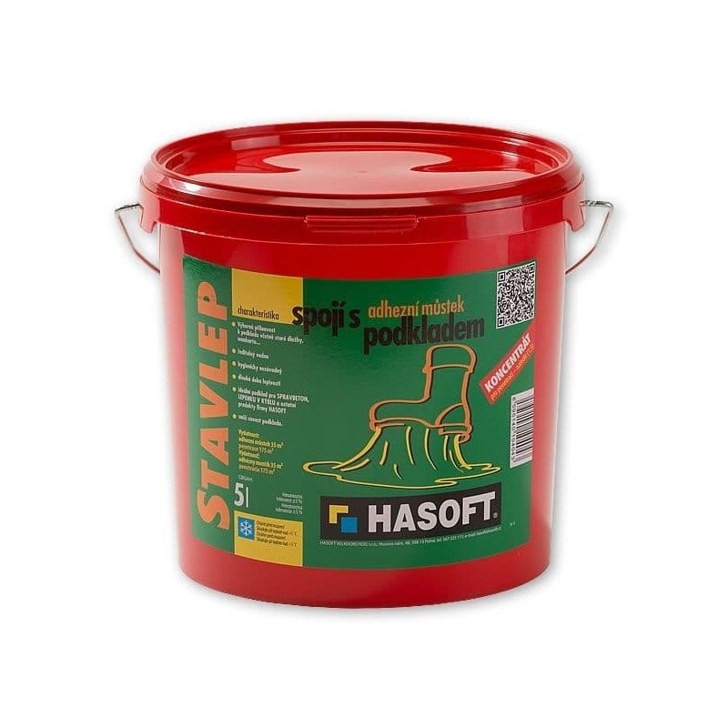 Hasoft Můstek adhézní Hasoft STAVLEP 5 l