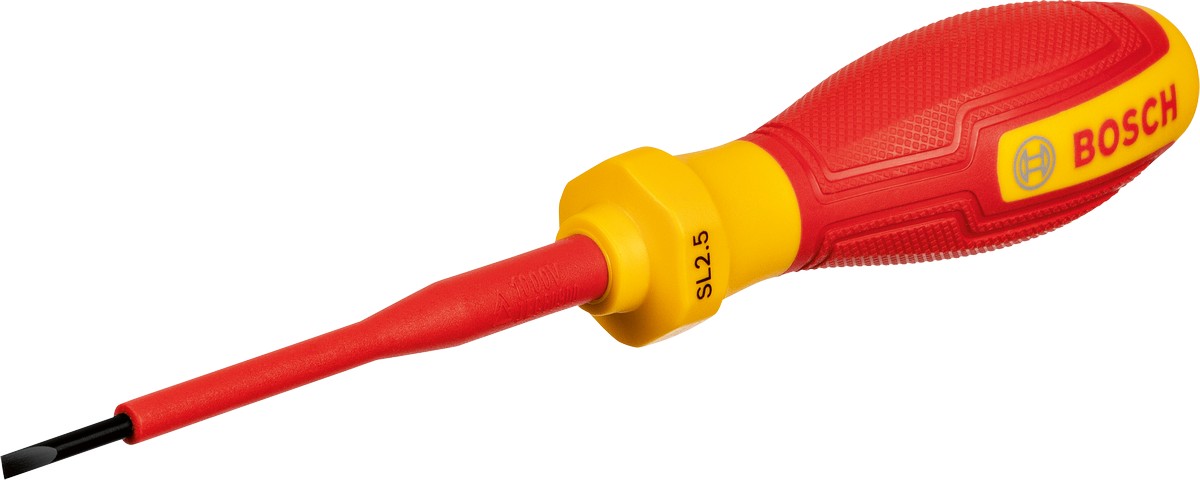 Šroubovák elektrikářský plochý Bosch VDE SL2,5
