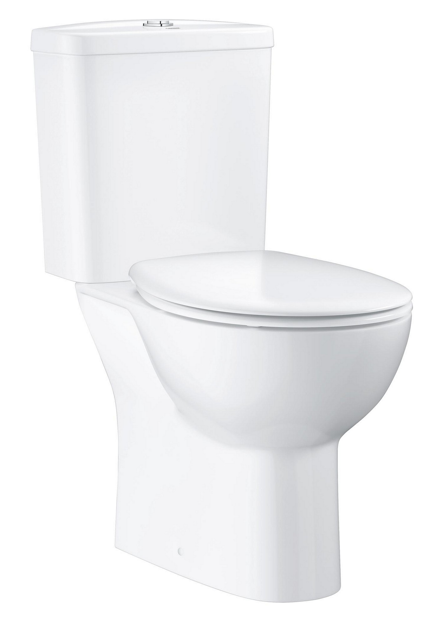 WC kombinované Grohe Bau Ceramic vodorovný odpad včetně sedátka