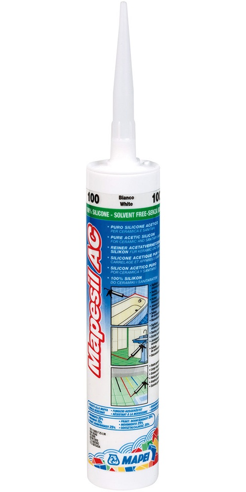Tmel silikonový Mapei Mapesil AC 133 písková 310 ml
