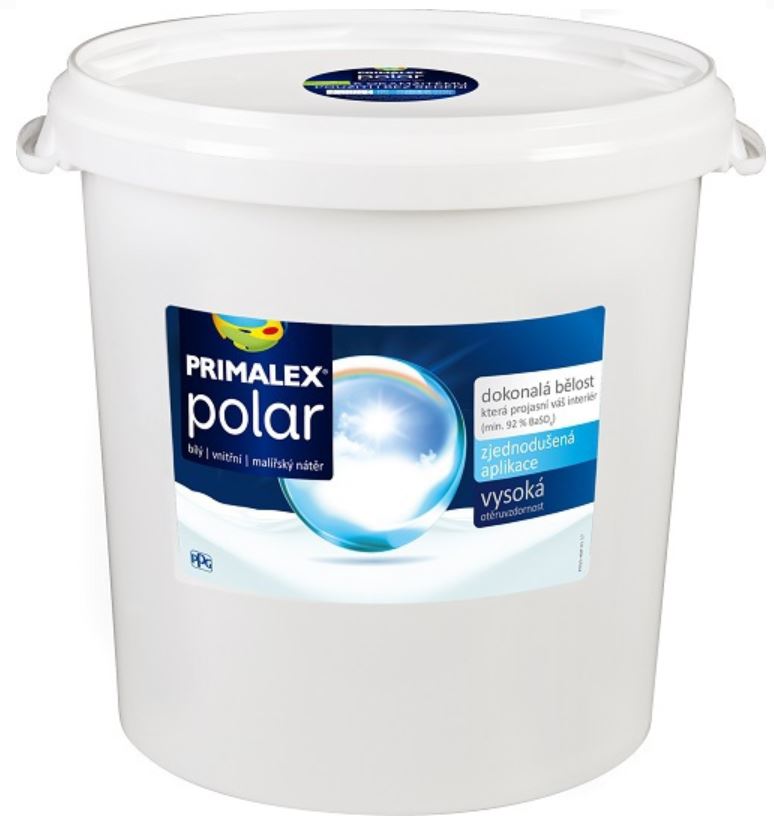 Malba interiérová PRIMALEX Polar bílá, 40 kg