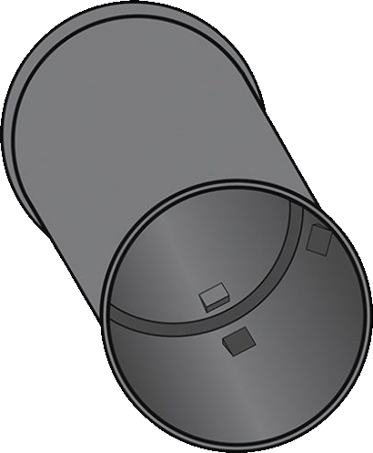 Hrdlo spojovací Fränkische FF-drän DN 80