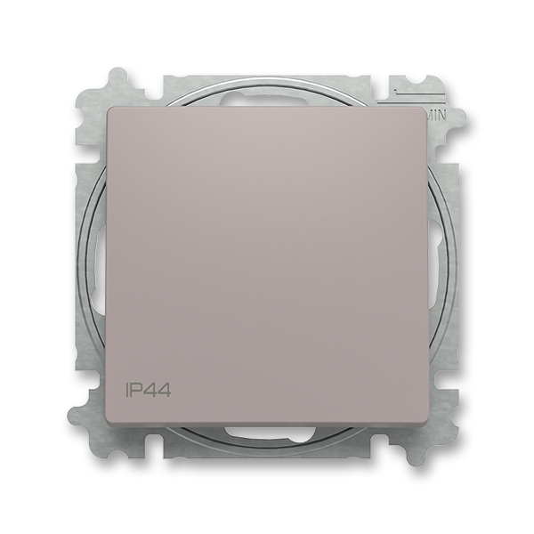 Přepínač křížový řazení 7 ABB Zoni greige, bílá