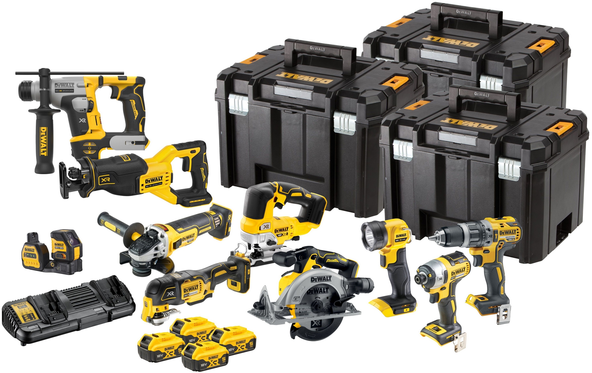Sada AKU nářadí DeWALT DCK1012P4T-QW
