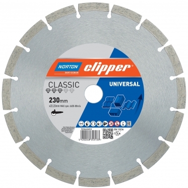 Kotouč řezný DIA Norton Classic Universal230×22,23 mm