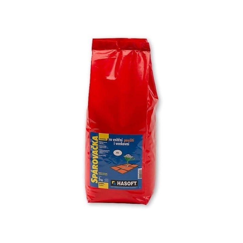 Hmota spárovací Hasoft SPÁROVAČKA bílá 5 kg