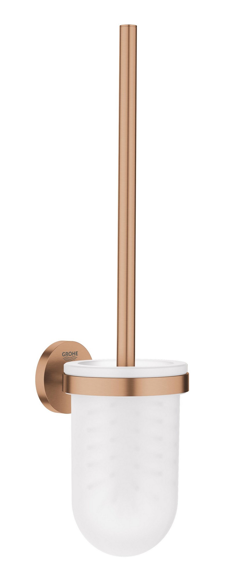 Souprava na čištění toalety Grohe Essentials kartáčovaný Warm Sunset