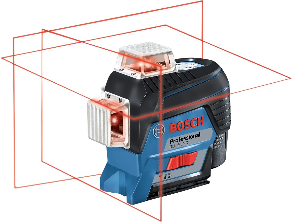 Laser křížový Bosch GLL 3-80 C L-BOXX