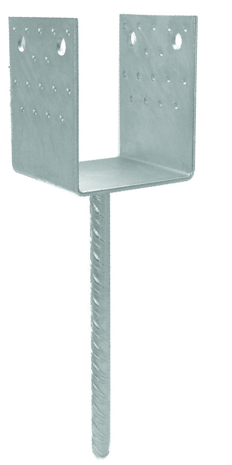 Patka kotevní široká U2 141×125×120×4 mm trn 20×250 mm