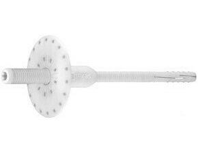 Skrutkovacia kotva s oceľovým tŕňom a plastovou hlavou RAWLPLUG TFIX-8S 215 mm