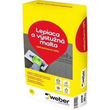 Hmota lepiaca a stierkovacia webertherm KPS 25 kg