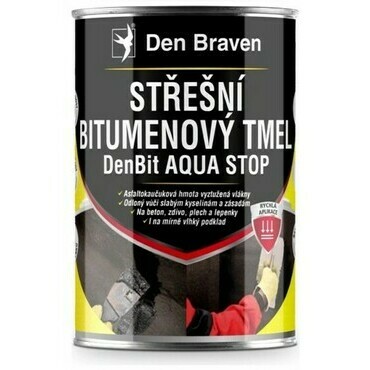 Tmel strešný bitúmenový Den Braven DenBit Aqua Stop 3 kg