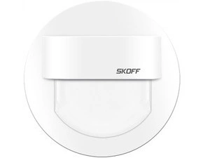 Svietidlo LED Skoff Rueda, 6500K, 0,8W, IP66 biela