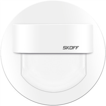 Svietidlo LED Skoff Rueda, 6500K, 0,8W, IP66 biela