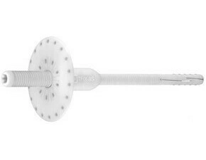 Skrutkovacia kotva s oceľovým tŕňom a plastovou hlavou RAWLPLUG TFIX-8S 135 mm