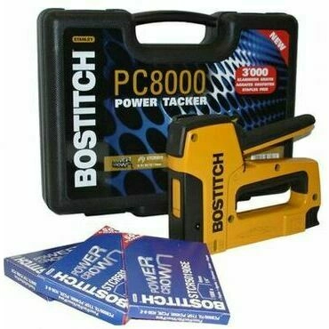 Pištoľ sponkovacia ručná Bostitch PC8000 so sponami 6, 10, 12 mm