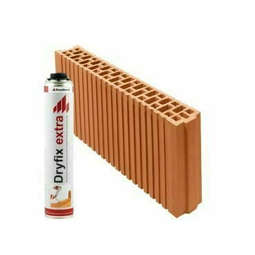 Tehla brúsená Porotherm 8 Profi P8 Dryfix
