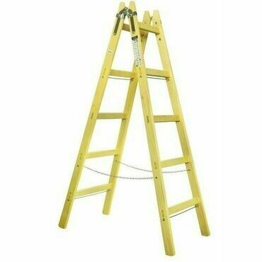 Rebrík drevený PROFI 5 priečok