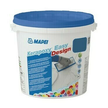 Malta škárovacia Mapei Kerapoxy Easy Design 3 kg oceľovo modrá