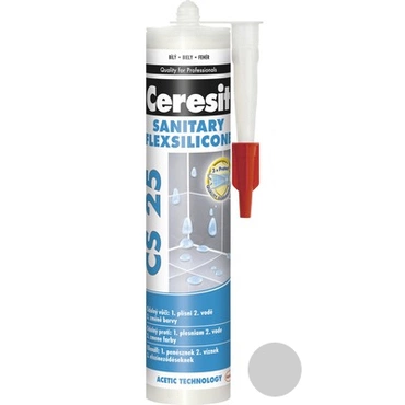 Silikón sanitárny Ceresit CS 25, 280 ml manhattan