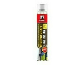 Pena lepiaca Debbex Thermo Grafit 750 ml