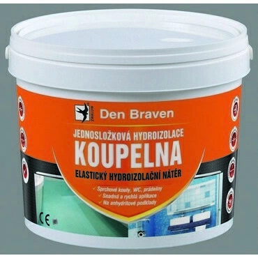 Hydroizolácia jednozložková Den Braven Kúpeľňa 2,5 kg