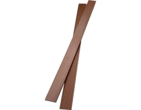 Lišta ukončovacia plochá DŘEVOplus PROFI 10×62 mm teak