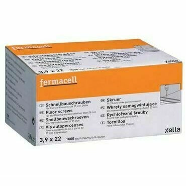 Skrutky rýchlorezné Fermacell 3,9×22 mm 1000 ks/bal.