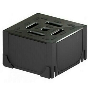 Diel rohový ACO Hexaline čierny