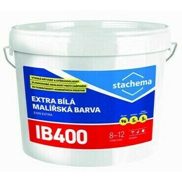 Farba maliarska Stachema EXIN EXTRA IB400 biela 25+3 kg