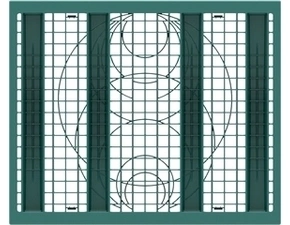 Mriežka bočná Fränkische Rigofill ST-A