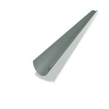 Žľab odkvapový Prefa 333 svetlosivý