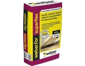 Lepidlo cementové weberfor superflex C2TE S2 25 kg