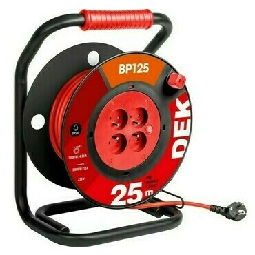 Prívod na bubne predlžovací DEK DEK BP125 25 m